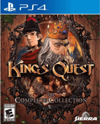 King's Quest The Complete Collection Playstation 4 US box art